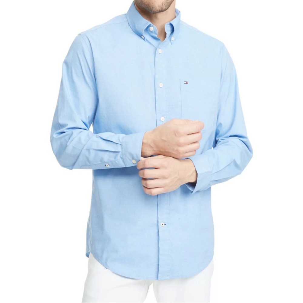 Tommy Hilfiger Classic Fit Coupe Classic Medium Button Down Shirt